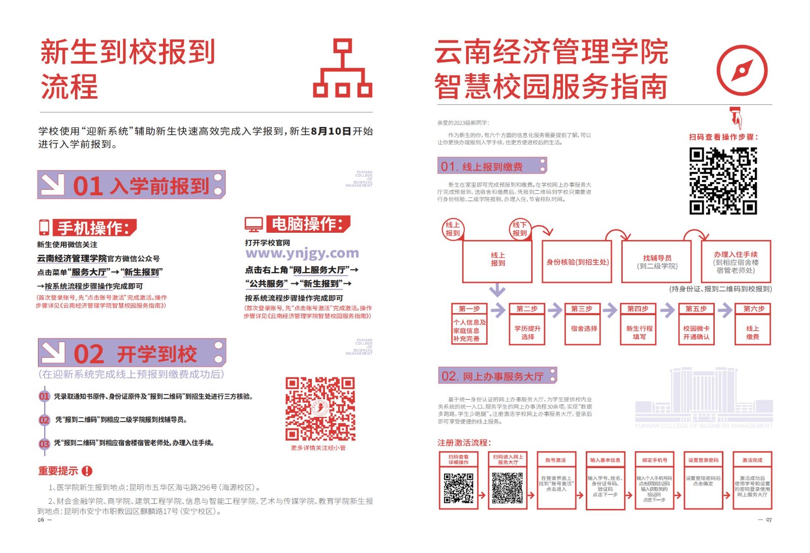 2023年2026世界杯官方合作网站新生入学须知（本科） 第 6 张
