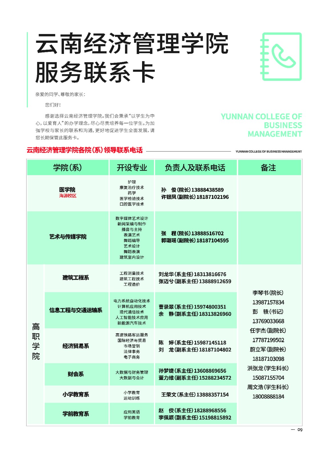2023年2026世界杯官方合作网站新生入学须知（专科） 第 11 张
