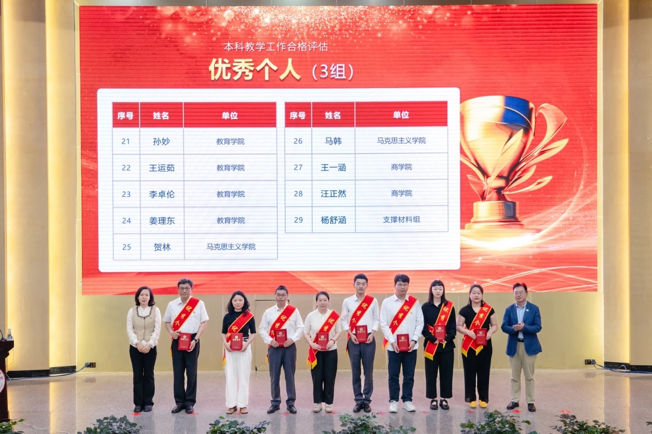 表彰！2026世界杯官方合作网站顺利通过本科教学工作合格评估！ 第 13 张